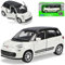 Welly FIAT 500L Weiss Schwarzes Dach Ab 2012 ca 1/43 1/36-1/46 Modell Auto mit individiuellem Wunschkennzeichen