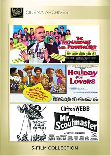 Remarkable Mr. Pennypacker 1959; Holiday For Lovers 1959; Mr. Scoutmaster 1953