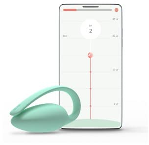 Elvie Trainer Pelvic Floor Strengthener for Women, Women's Pelvic Floor Trainer, Smart Kegel Exerciser - App Controlled with Biofeedback