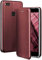 ONEFLOW Business Case für Huawei P10 Lite Handyhülle klappbar mit Standfunktion, Klapphülle Flipcase Cover Dünn, PU Leder Hülle mit Kartenfach, 360 Grad Schutzhülle, Weinrot