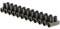 Zenitech Pasadores 12 x 4 mm² Negro