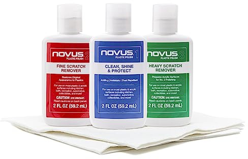 Novus Kunststoff-Tank- und Werkzeug-Politur- und Reinigungs-Set, 57 ml