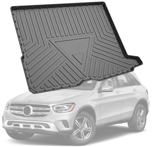 PSLER Coche Protección Impermeable Estera de Arranque de Bandeja de Equipaje para GLC 2016-2022(No Aplicable Copa Version)