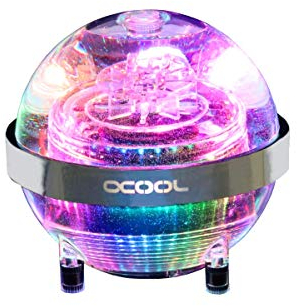 Alphacool 15362 Eisball Digital RGB - Acryl (D5/VPP Ready) Wasserkühlung Ausgleichsbehälter