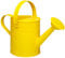 alles-meine.de GmbH kleine Gießkanne - Metall - gelb - 1,5 Liter - für Kinder & Erwachsene - 23 cm - Blech Kindergießkanne - Henkel beweglich - Giesskanne Gärtner/Garten Mädche..