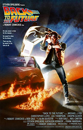 Tainsi Back to the Future Poster Film Zurück in die Zukunft Originalfilme - Matte Poster Frameless Gift 11 x 17 Zoll (28 cm x 43 cm) *IT-00015