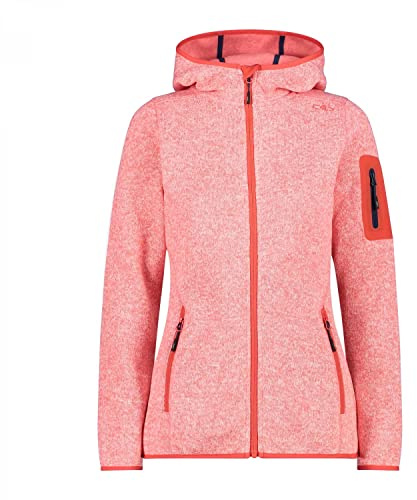 CMP Damen Damenjacke mit Fester Kapuze Fleecejacke (1er Pack)