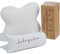 KoKoTex orthopädisches Kissen für Seitenschläfer – Memory Foam Nackenkissen mit Butterfly-Form – mittlere Härte – atmungsaktiv & waschbar – 57×45×13 cm