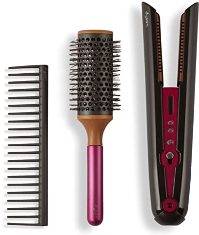 Dyson Supersonic Corrale Set de Coiffure pour Enfants avec lisseur 4 Articles
