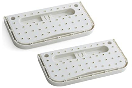 Cyrank Porte-Chaussures Mural en Plastique Pliant Suspendu (Blanc)