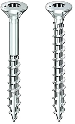 Tubconcept VYNEX Rocket Senkkopfschraube Stern Stahl verzinkt 4,5 x 30 – Packung mit 500 – 351400025038