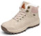 Mishansha Stivali da Neve Uomo Inverno Scarpe Pelliccia Donna Caldi Scarponcini Trekking Imbottiti Impermeabili Beige 37