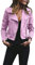 Generico Giacca Da Donna In Ecopelle Elegante Giacca Corta da Donna in Pelle PU Giacca Tasche Con Cerniera Classica Giacca Da Motociclista Giacca in Pelle PU per l'autunno e l'inverno (L)