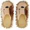 Mop Zapatillas de Limpieza de SuelosMicrofibra Reutilizables Zapatos Zapatillas Microfibra Limpiar el SueloCuarto de BañO Oficina en Casa Cocina Piso Polvo Sucio Herramienta Limpieza Cabello(Caqui)