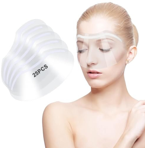 LYQNIHOB 25 Stk, Augenschutz-Patches Soft Clear für Dusche & Friseursalon - Schützt die Augen nach Wimpernverlängerung, Augenchirurgie & Permanent Make-up