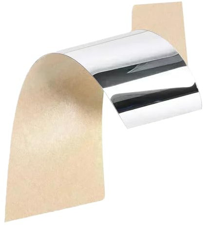 Zuphte Säulenpfosten Zierleisten Abdeckung für Ford Fiesta 2009-2015, 4-teilige Aufkleber für Autotür-/Fenstersäulen, Außenaufkleber für B-Säulenverkleidung, silberfarben