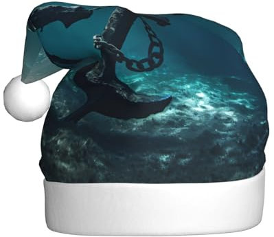 WZYWHJ Cappello di Natale per adulti - Fascia ornamentale per feste ed eventi in costume ancora Immagine
