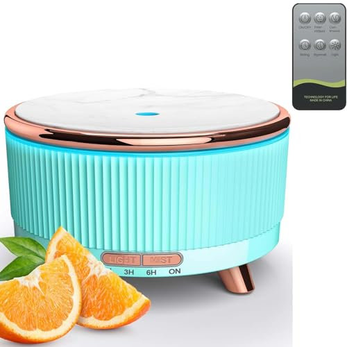 Aroma Diffuser, 500mL Diffuser ätherische öle,Duftöl Diffuser, Indigo