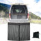 POPUBBY Moustiquaire Van Aménagé pour Ford Transit Custom, Moustiquaire pour Porte Arrière de Camionnette Rideau de Protection Solaire pour Hayon de Voiture