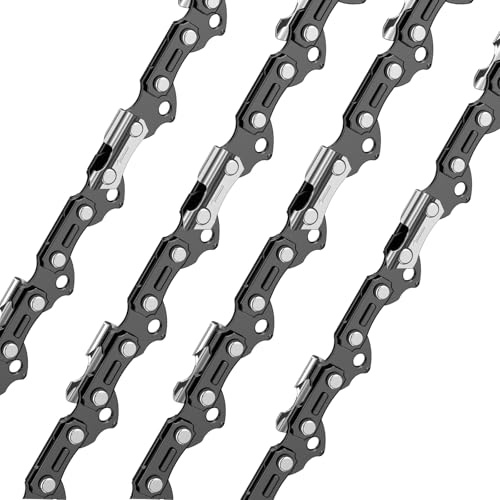 4 chaînes de tronçonneuse 3/8 1,6 mm 72TG 50 cm 063