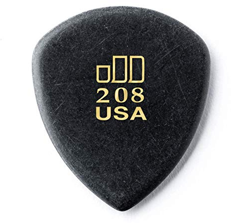 Jim Dunlop 477P208 Jazztone Large Point Tip Player Pack (Pack of 6)