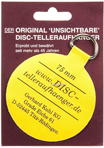 75mm Self Adhesive Plate Hanger / Stick On Plate Hanging Disc