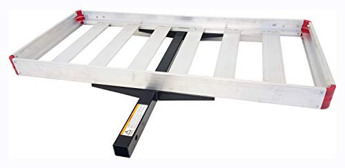 MAXXHAUL 70422 121,9 x 53,3 cm Anhängerkupplung, kompakter Aluminium-Ladenträger – 227 kg Tragkraft.