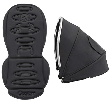 Vital Innovations MAX2LFTCPBL Oyster Max Farbpaket für Zweitsitz SE, schwarz