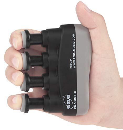HeroSports Fingertrainer - Handtrainer - Fingerübungswerkzeug für Musiker - individuelles Fingertraining - Fingerstärker mit verstellbarer Widerstand 4-7 Pfund - Handkraft stärken - Fingerübung