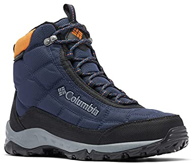Columbia Herren Firecamp-Stiefel der Ersten Generation Wanderschuh, Collegiate Navy/Bright Copper, 40 EU