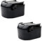 CELLONIC 2X Batterie Compatible avec AEG BS 12G, BSB 12G, FL 12, BS 12 G, BSS 12 RW, BSS 12RW, BBM 12 STX-R 3300mAh 12V NiMH