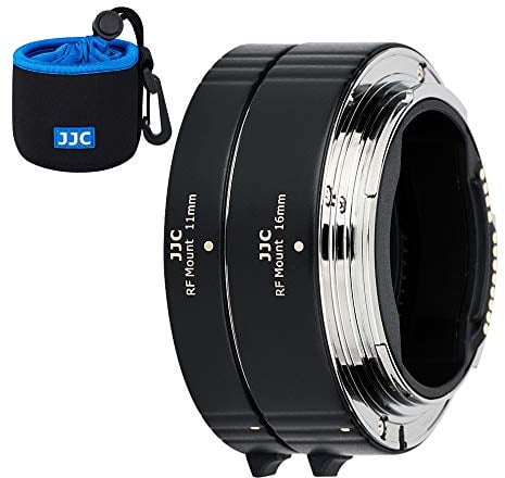 JJC Autofokus Zwischenringe TTL AF-Makro-Verlängerungsrohr-Set 11/16MM für Canon RF Mount EOS R10 R7 R5 R6 R RP DSLR Kameras Objektiv