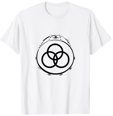 Bonzo Drei Ringe Symbol Bassdrum T-Shirt