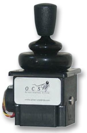 JOYSTICK, POTENTIOMETER, 2 AXIS | JOYSTICK POTENTIOMETER SWITCHES, 1 X QTY - 4R28-2S1E-55-126