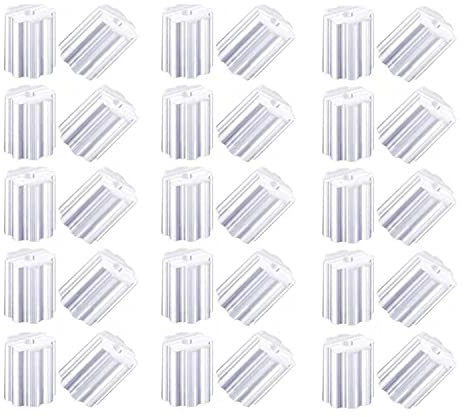 Tuercas de Pendientes, 500 piezas suaves cómodos y seguros tapones de goma para pendientes pequeños,para pendientes de anzuelo, tachuelas, accesorios de joyería de bricolaje para mujeres, 3x3 mm.