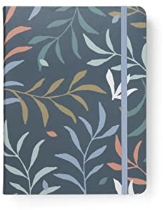 Filofax Botanical A5 Refillable Notebook Blue