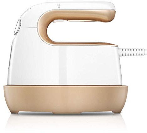 ksamwjf Tower 2-in-1 Cord or Cordless Steam Iron with Non-Stick Ceramic Soleplate, Anti Scale, Anti Calc and Self Cleaning Functions