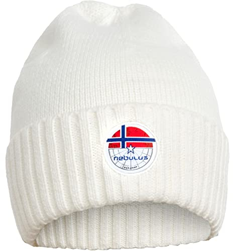 Nebulus Unisex Mütze Rules, warme Mütze, kuschelige Haube, Offwhite - OneSize