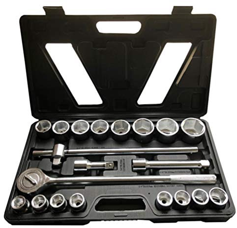 Coffret Poids lourds 21 Pièces en 3/4'' douilles de 19 à 50mm