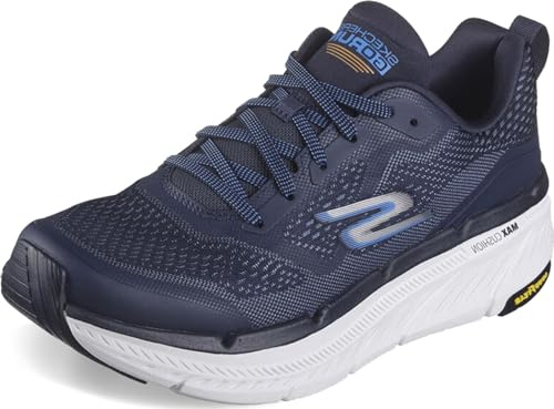 Skechers Herren MAX Cushioning Premier 2.0 Sneaker, Marineblau, 45.5 EU