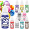 Colorant Alimentaire Liquide - 10 Couleurs Colorant Alimentaire Concentré, Colorant Alimentaire de Gâteau Vibrant Pour La Pâtisserie, Décoration, Glaçage, Cuisine, Slime, Fondant - Végétalien, 10ml