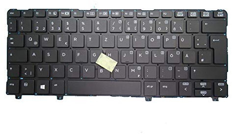RTDPART Laptop Keyboard For HP EliteBook 820 G1 820 G2 825 G2 720 G1 725 G2 Without Frame With Pointing Stick German GR V141926BK1 GR