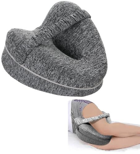 Jlnmmn Almohada Piernas Dormir, Cojin Piernas Dormir, Almohada para Piernas, Fundas Extraíbles, Aliviar el Dolor en Las Piernas, Las Caderas y Las Articulaciones