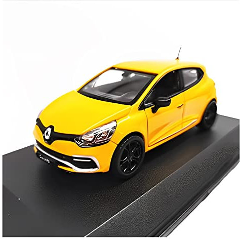 1 43 Für Renault Clio IV RS Klassisches Gelbes Legierungsmodell Simulation Fahrzeuge Sammlung Szenendekoration Druckgussmodelle Motorfahrzeuge