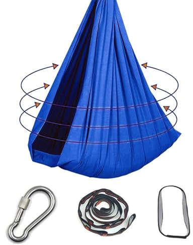 Chaussette sensorielle for Le Corps - Couverture thérapeutique apaisante for soulager Le Stress, l'anxiété, l'Autisme, Le TDAH, Le TDA, Le Jeu sensoriel for Enfants(Blue)