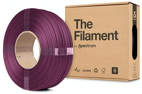 The Filament - Filament ReFill PLA CF 1.75mm, VIOLET, 1kg Spule, 3D Drucker Druckmaterialien, 3D Printer Printing Materials
