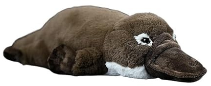 SMJWH Ornitorrinco Realista de Peluche, 43 cm, Suave, Australiano, Regalo Adorable for y Adultos.