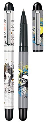 Herlitz 10653699 Tintenroller Trends4Teens inkl. 1 Universaltintenpatrone blau