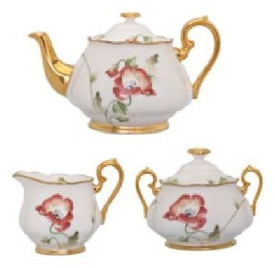 Royal Albert 100 Years Of Royal Albert Poppy 1970 3 pezzi Tea Se