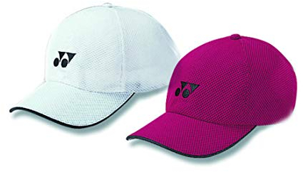 YONEX Unisex Cap Baseballkappe, rot, 56